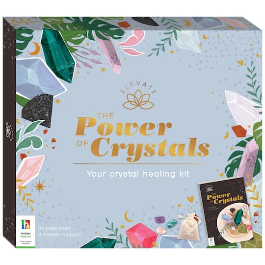 Hinkler Elevate The Power of Crystals Kit